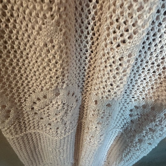 Loose knit dress/swimsuit cover dress with drawstrings - Picture 5 of 8